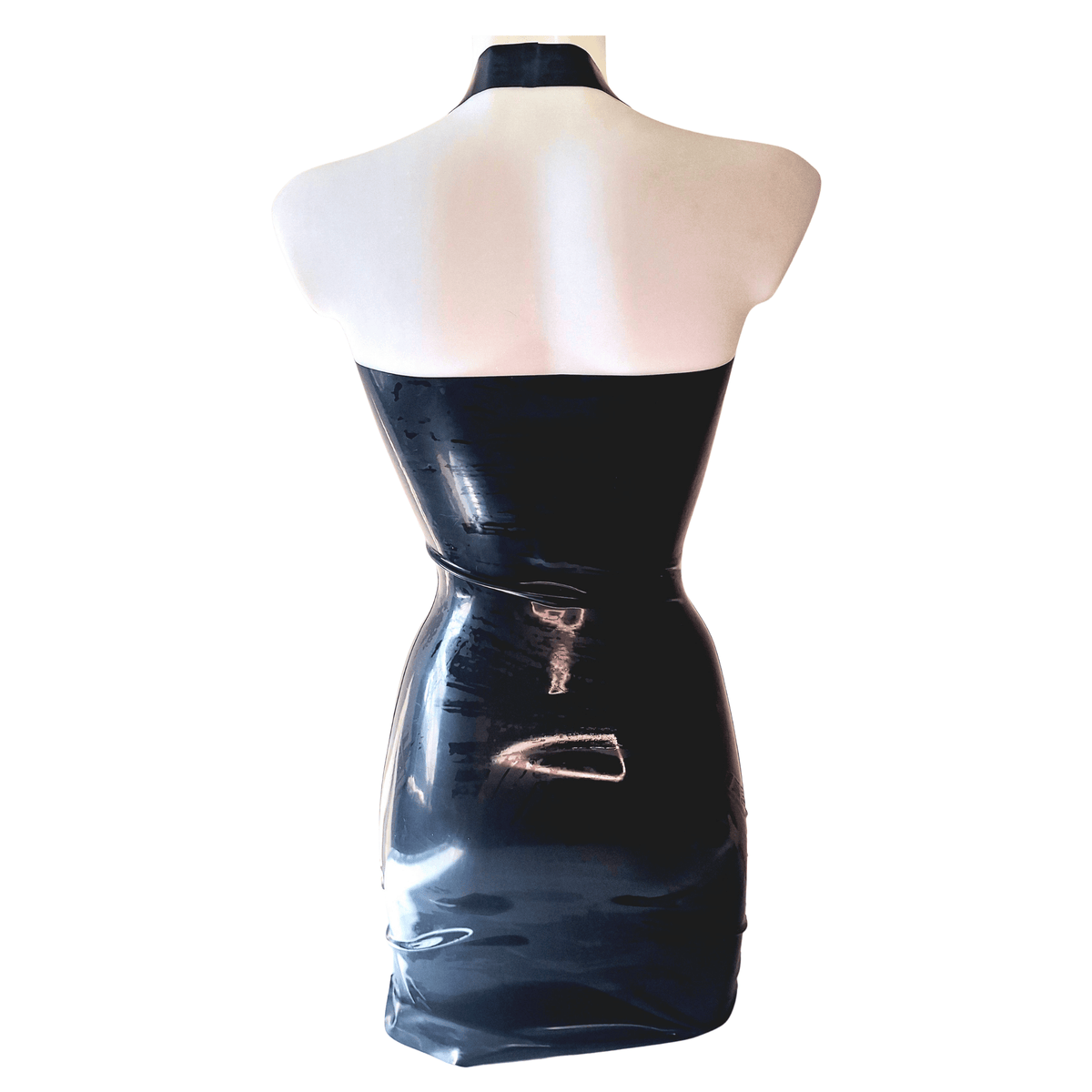 Latex Halter neck Dress