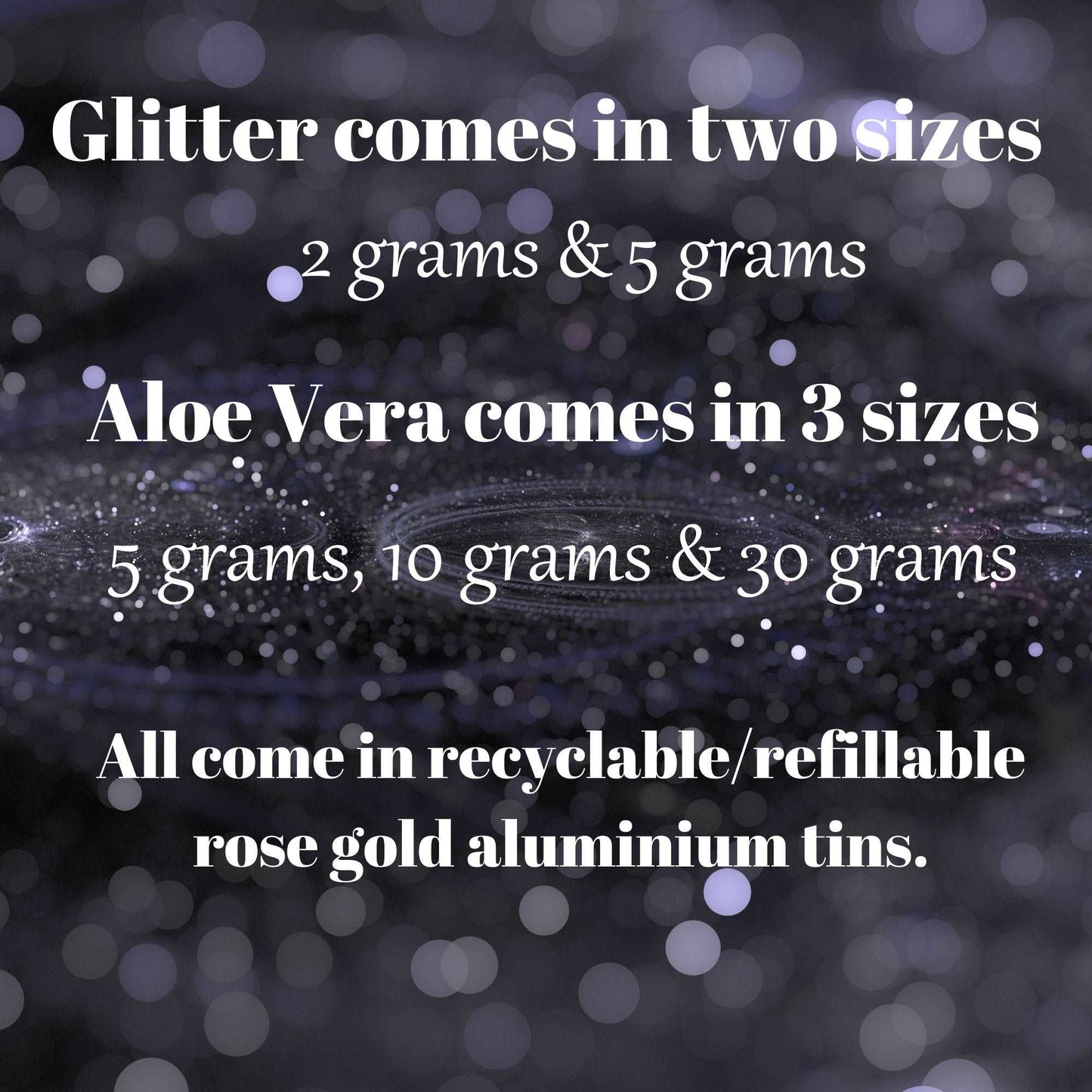 Galaxy & Moon Dust Festival Glitter + Aloe Vera Gel Set