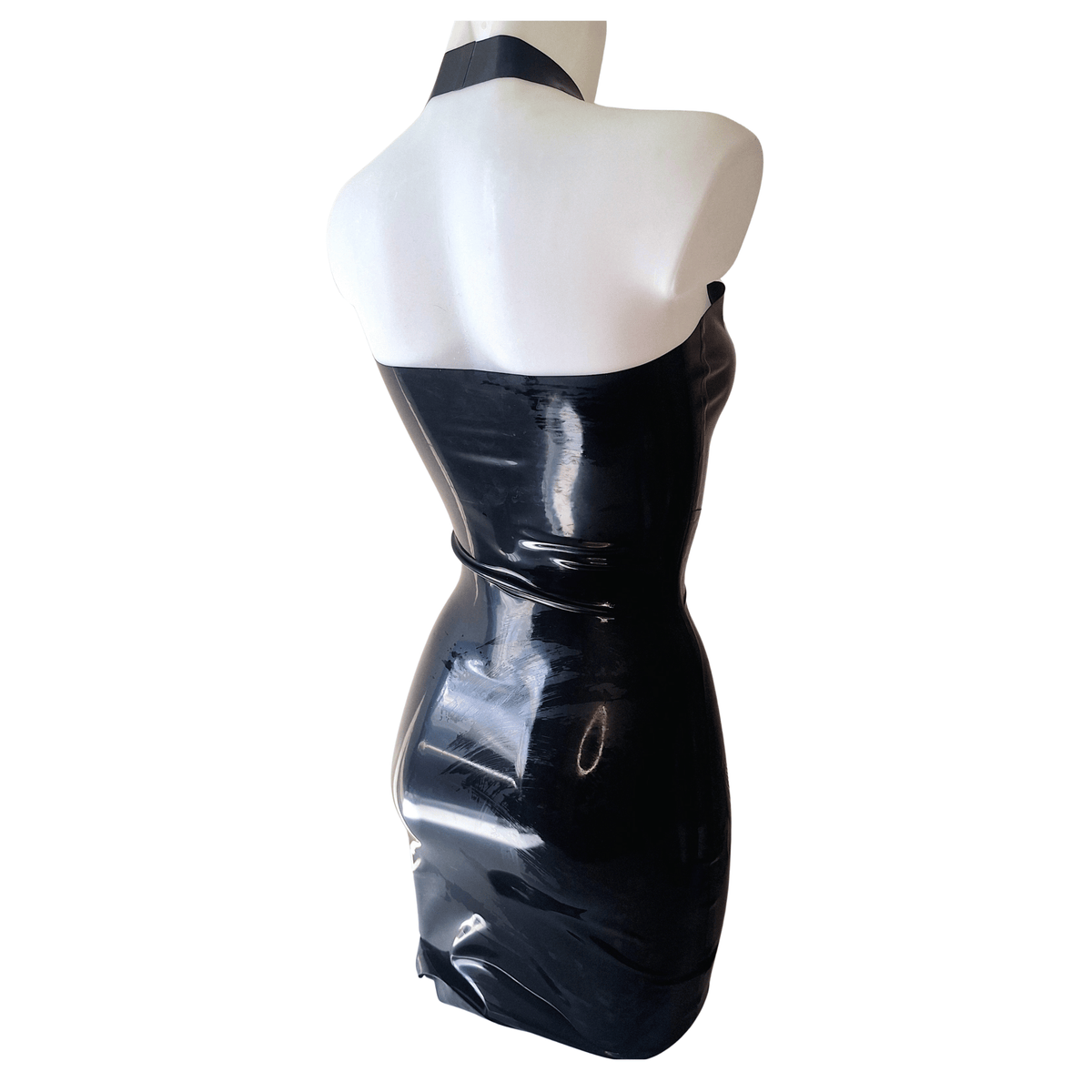 Latex Halter neck Dress