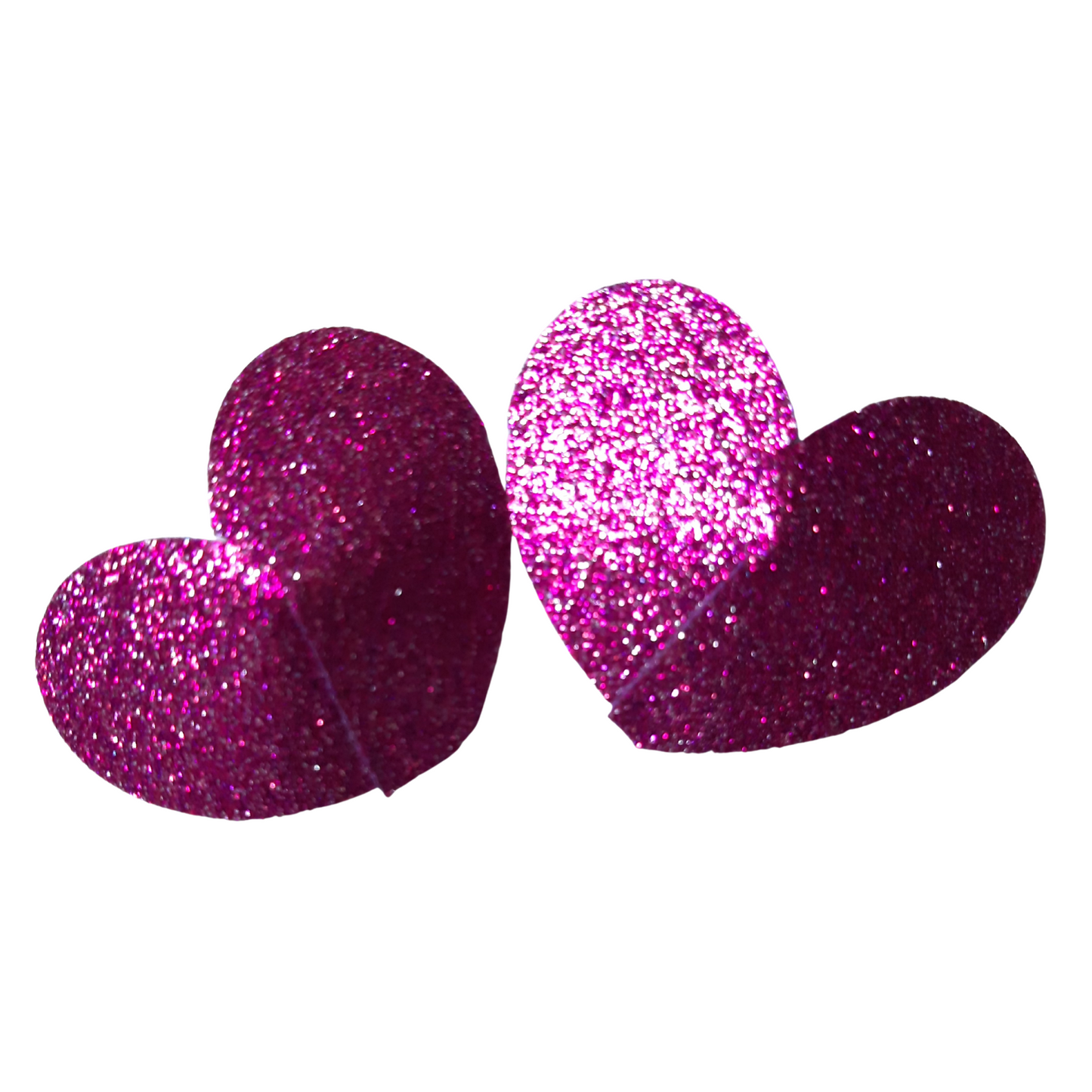 Glitter Heart Nipple Pasties