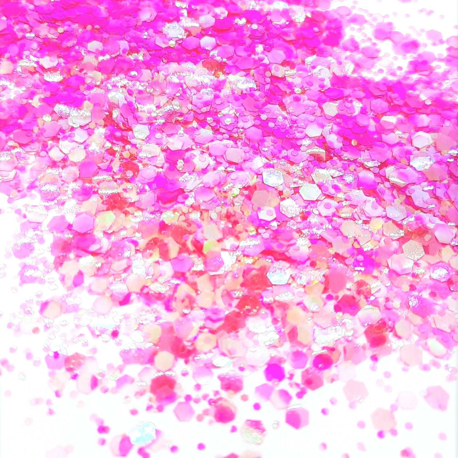 Barbie Pink Iridescent Festival Disco Glitter Mix