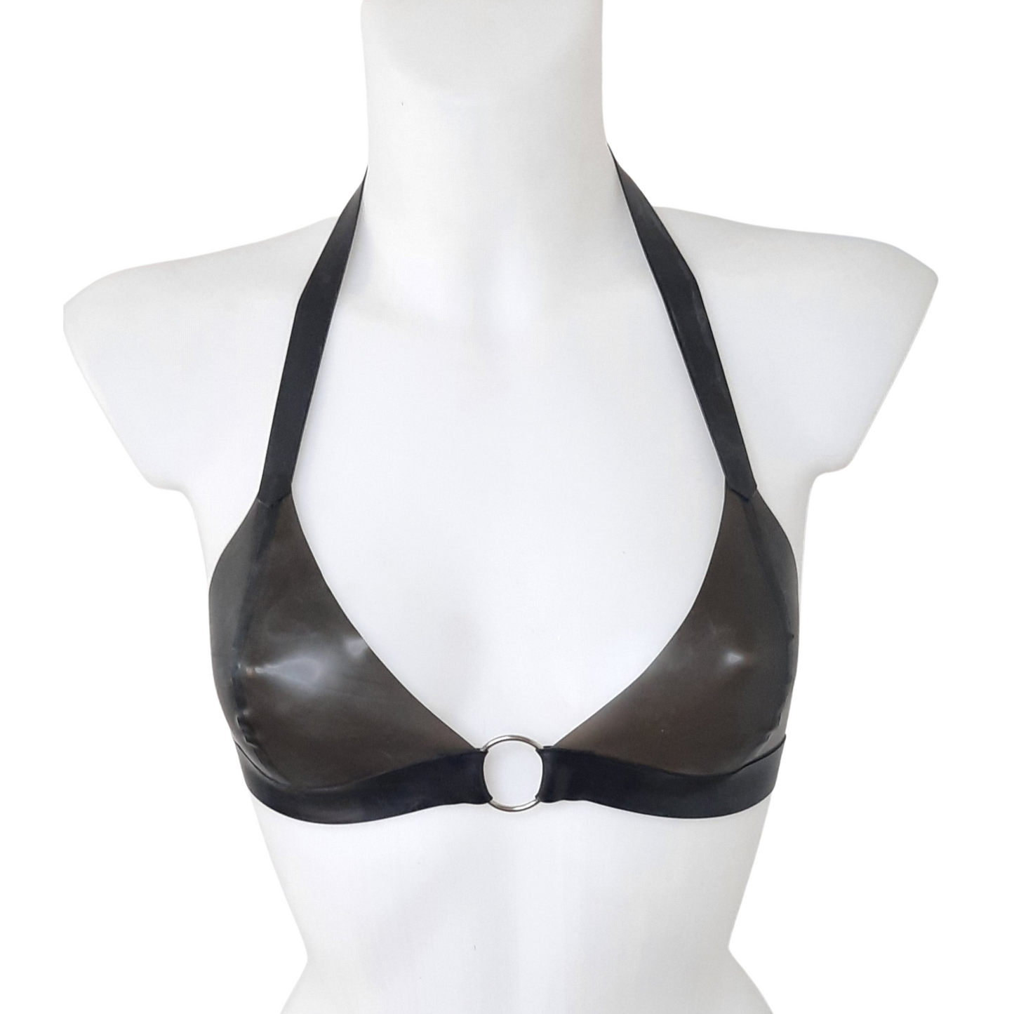 Transparent Smoke Latex Bra Bikini Top – Liberty Latex