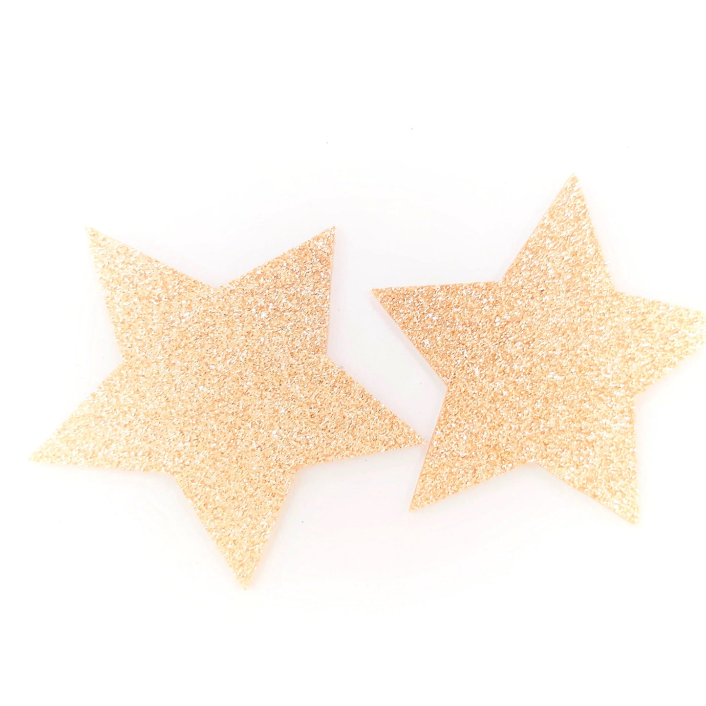 Soft Gold Glitter Star Nipple Pasties /Covers